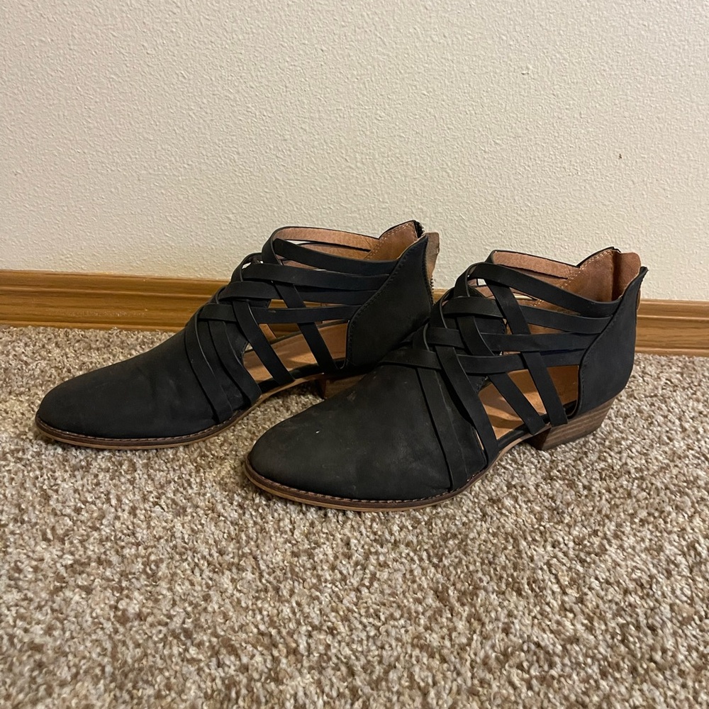 Strappy Ankle Boots